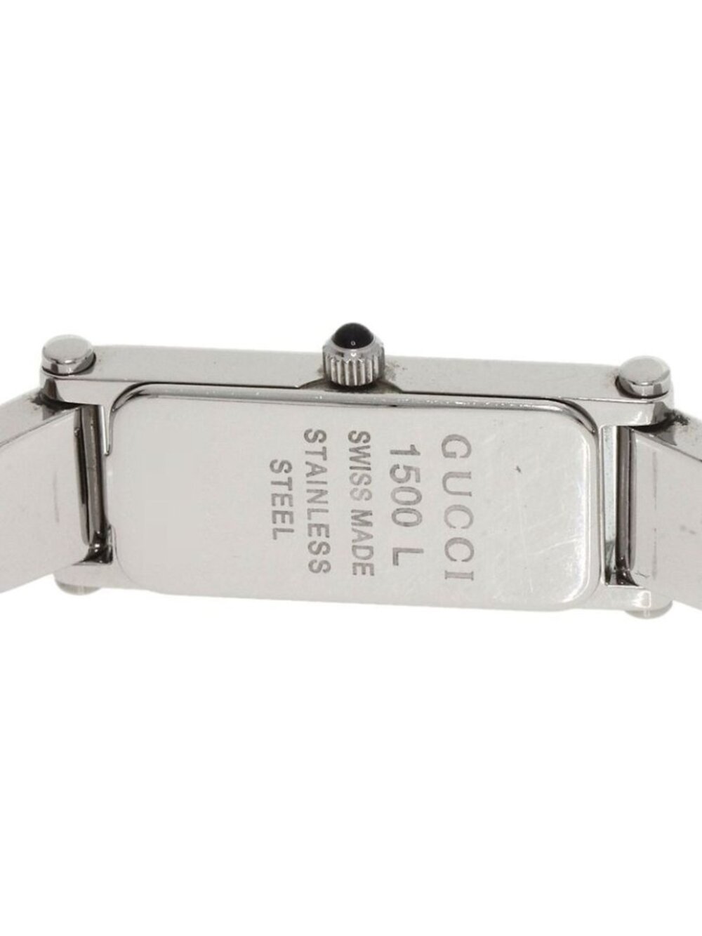 Gucci Square Face Bangle Watch SS - Picture 7 of 15